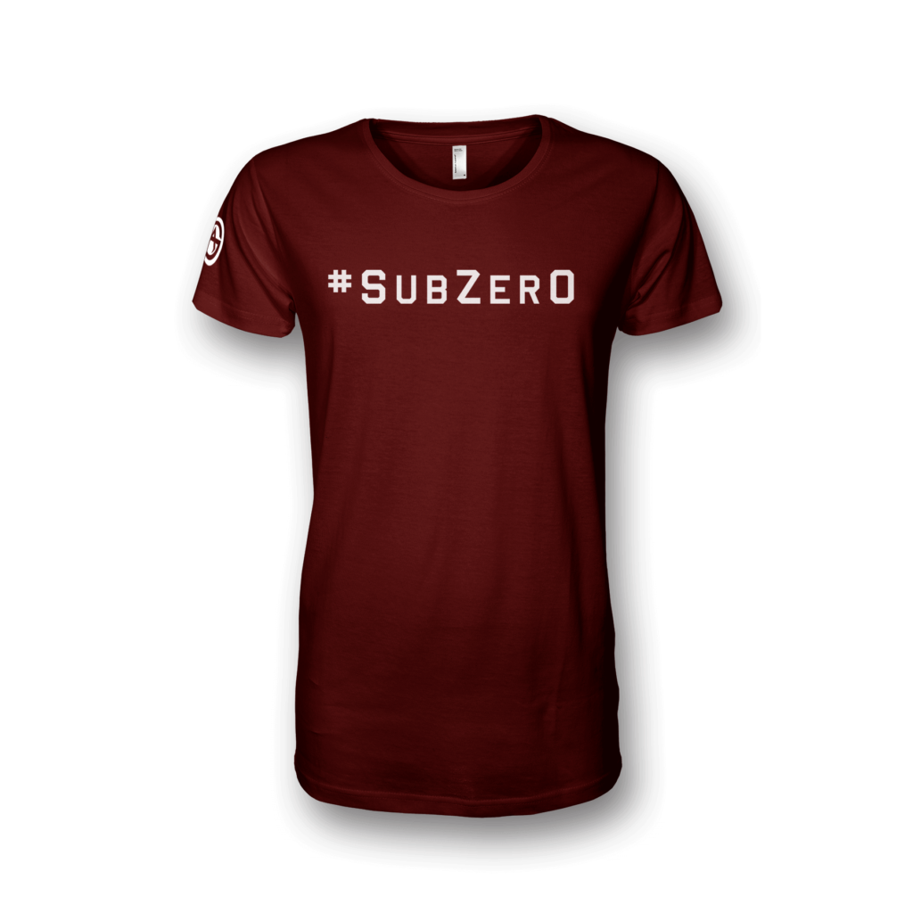 SubZerO Tshirt Red/White - Ainias Smith